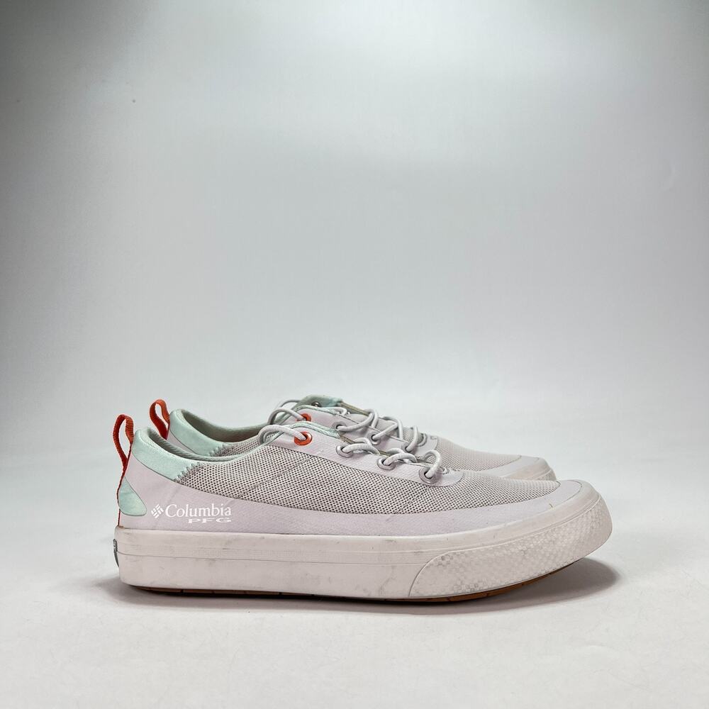 Columbia Bonehead PFG Silver Gray Water Boat Shoes BL1617-082 Women's Size 6.5
